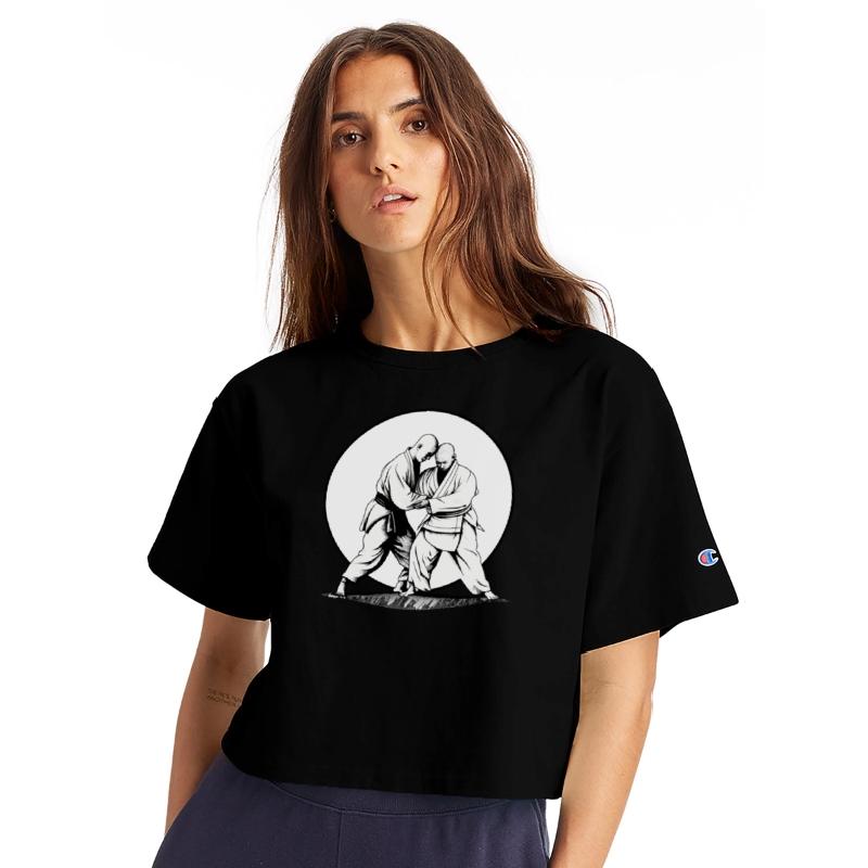 Aikido Martial Arts Sports Fighters At Sunset