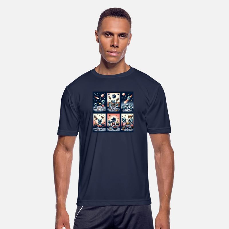 Barbecue party in space