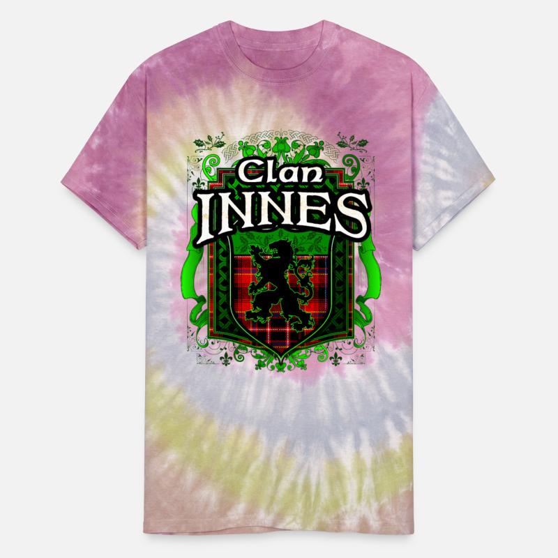 Clan Innes Tartan Rampant Lion Celtic