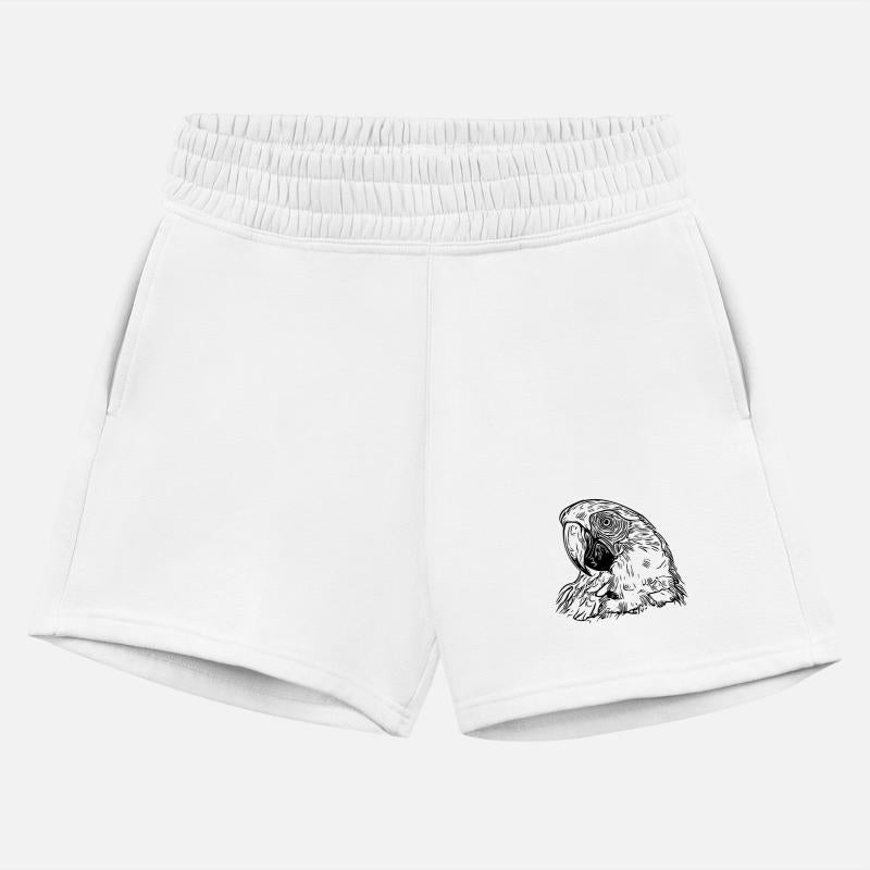 Cockatoo Portrait Vintage Bird Drawing