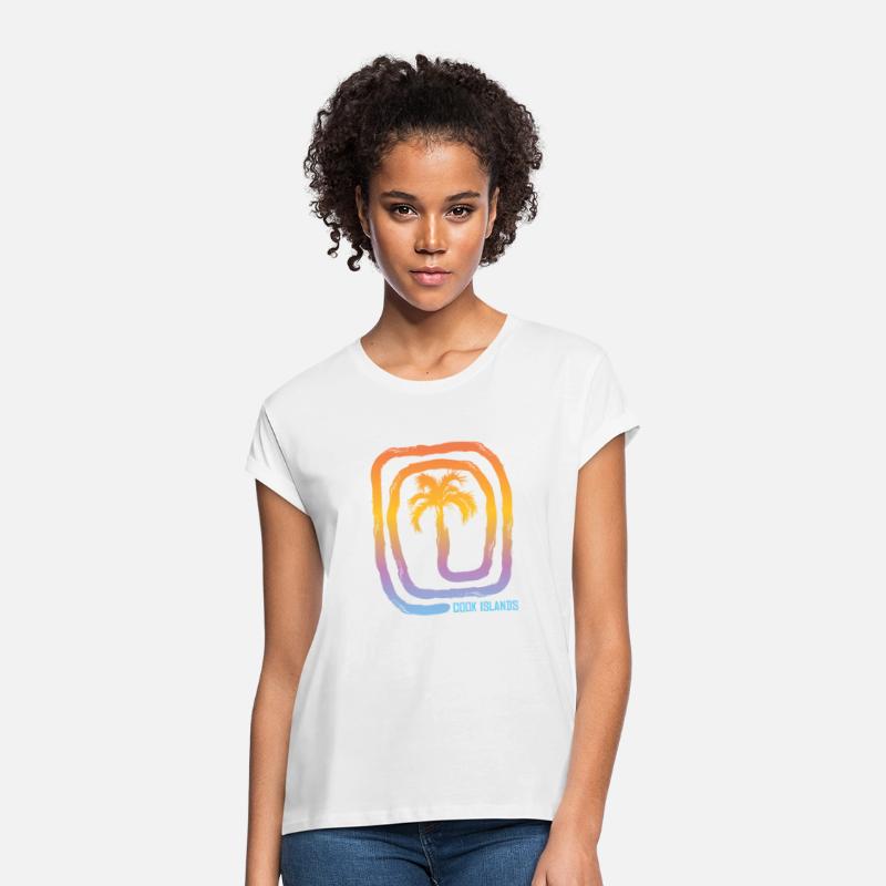 Cool Cook Islands Polynesia Palm Tree Souvenir