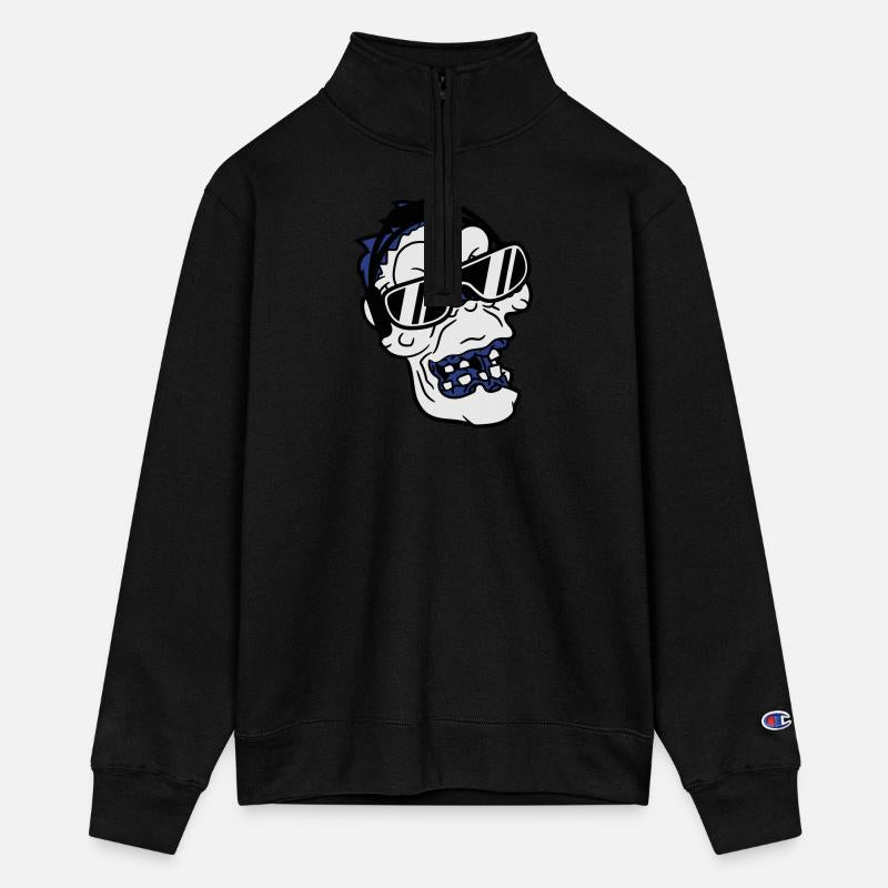 Cool DJ Zombie Undead Halloween Party Horror Head