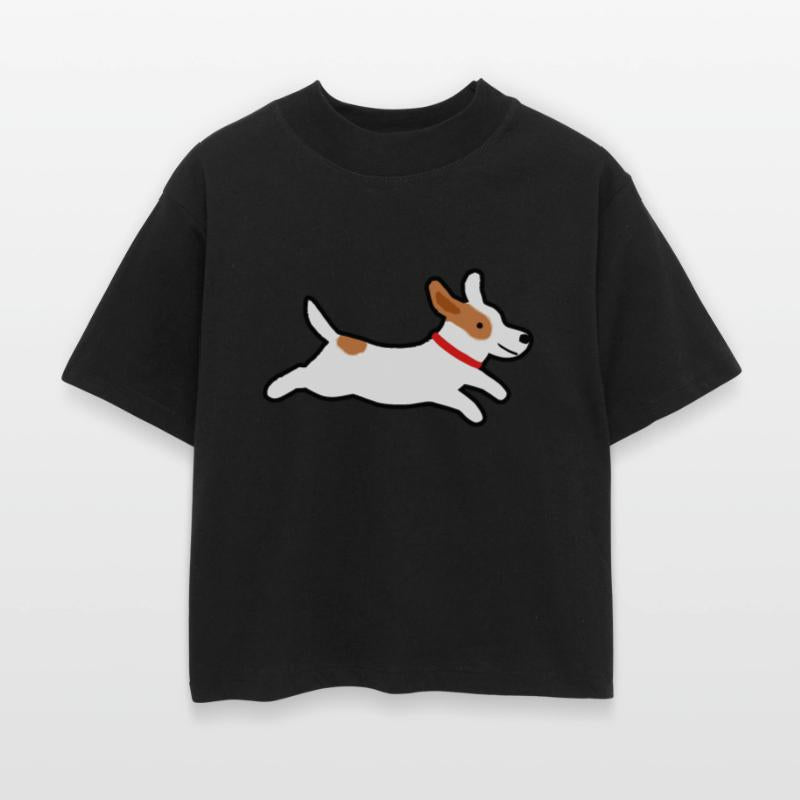 Cute Jack Russell Terrier Running Dog