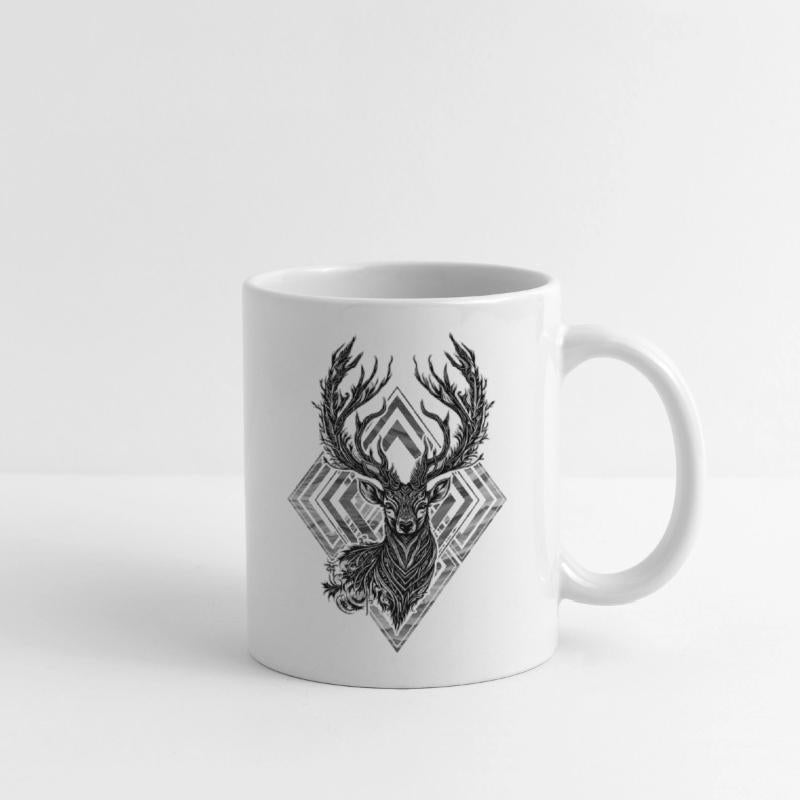 Deer Tribal with rhombus pattern - 5000 - DIGITAL