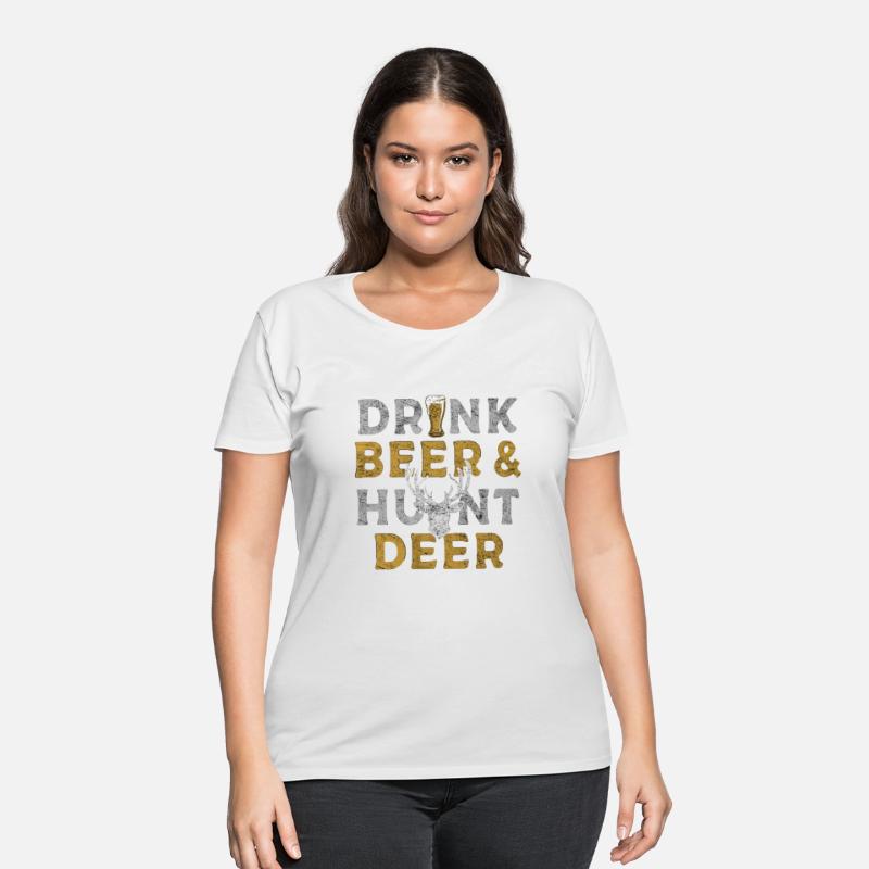 Drink Beer and Hunt Deer funny hunting shirt