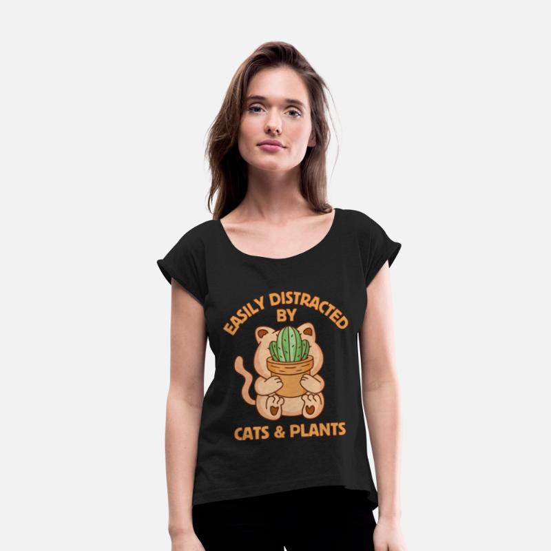 Easily Distracted By Cats and Plants