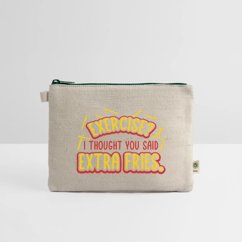 Exercise Extra Fries Quote