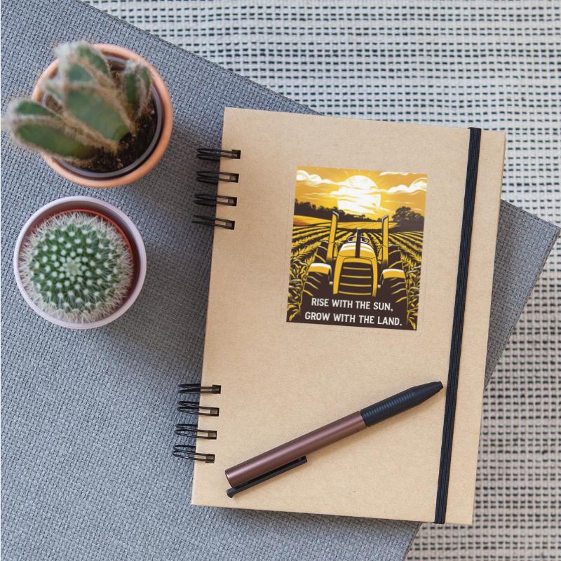 Farmer T-Shirt Rise with the Sun, Grow Fields