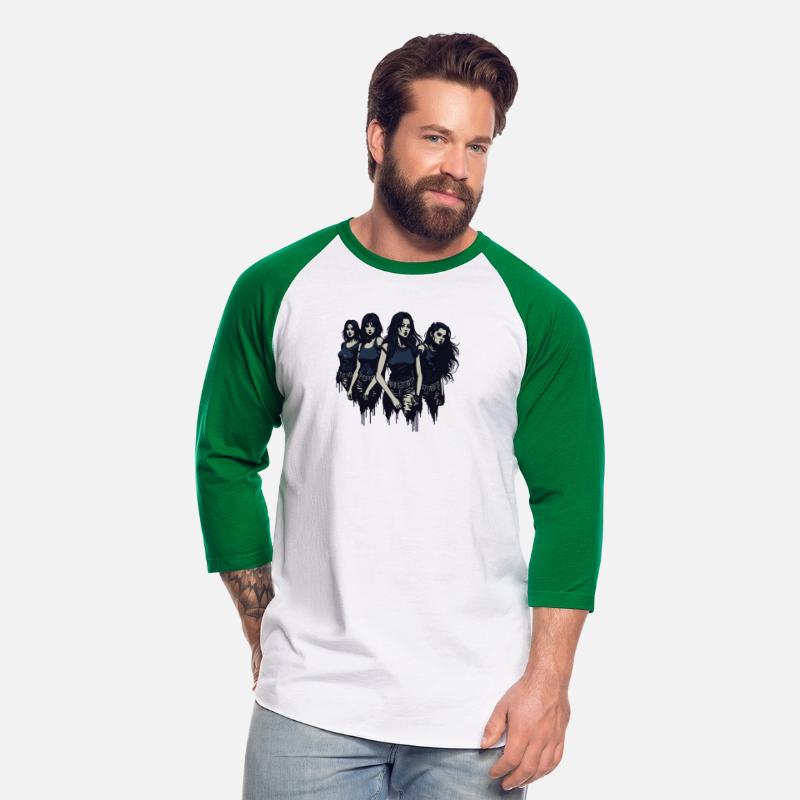 Female Metal Band - Dark Blue & Beige Color Scheme