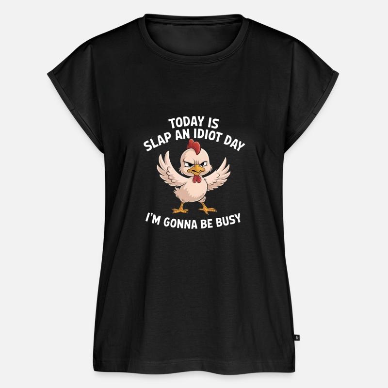 Funny Chicken Cartoon with Hilarious Quote