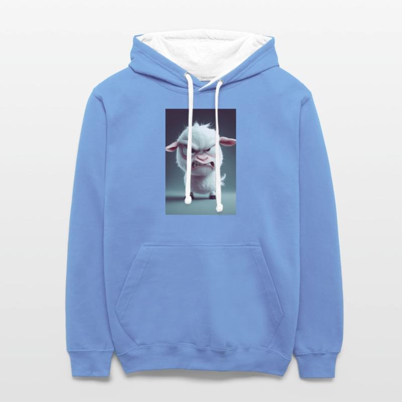 Furious Cartoon Sheep Rage