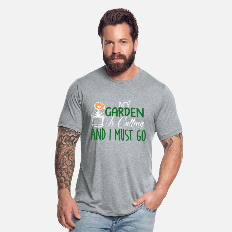 Gardener In The Garden Amateur Gardener Cares For