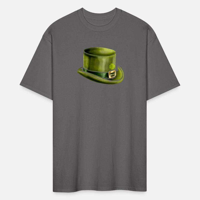 Green Leprechauns Hat Cylinder Shamrock On St