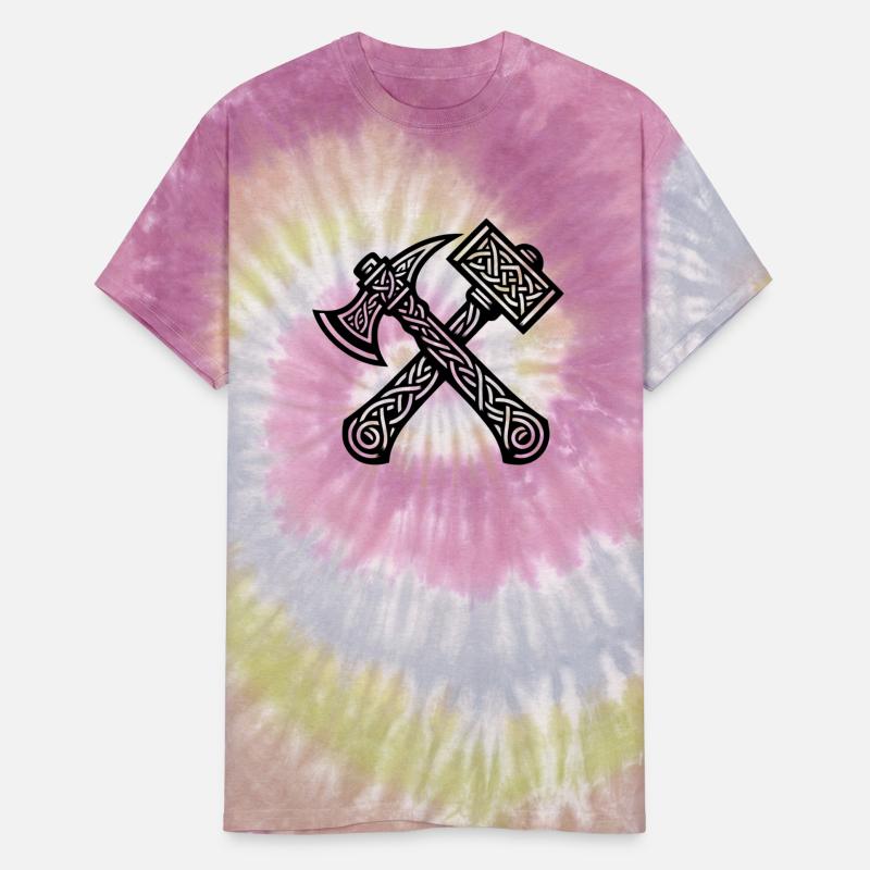 Hammer And Axe In Celtic Knots