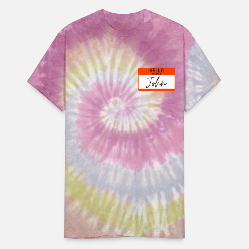 hello my name is john name card