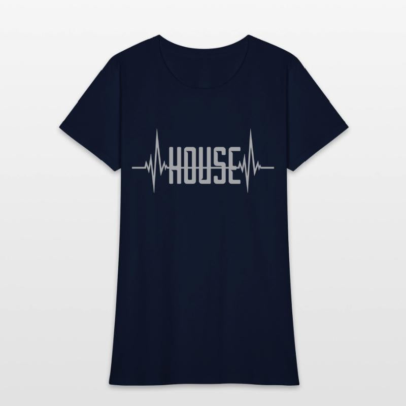 house frequency pulse logo