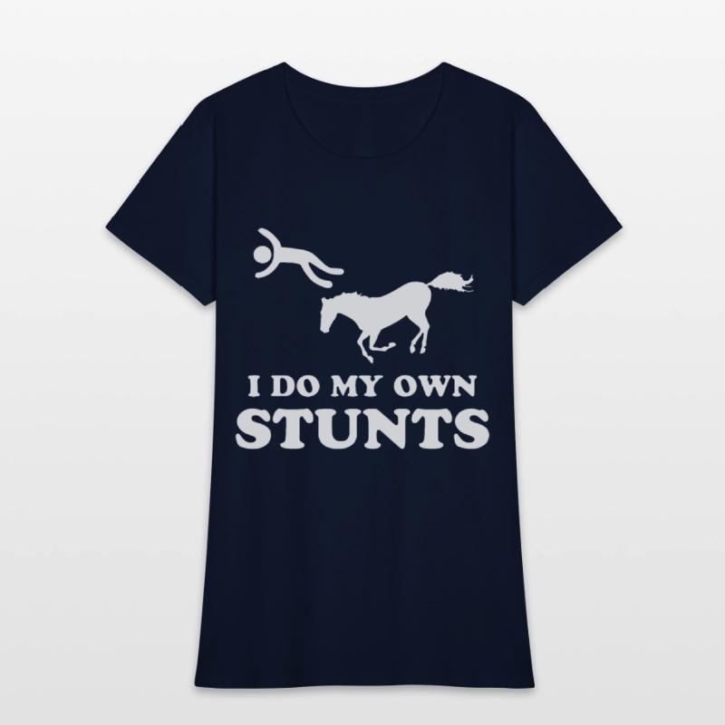 I do my own stunts horse