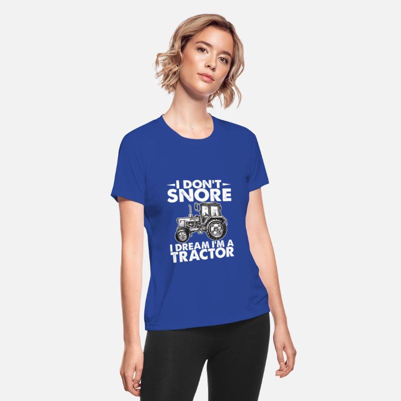 I Don't Snore I Dream I'm A Tractor Funny Farmer