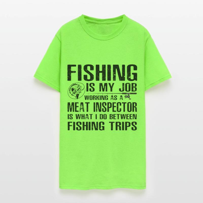 Meat Inspector Funny Fishing