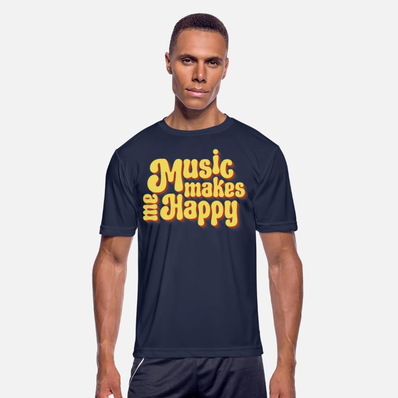 Music makes happy vinyl