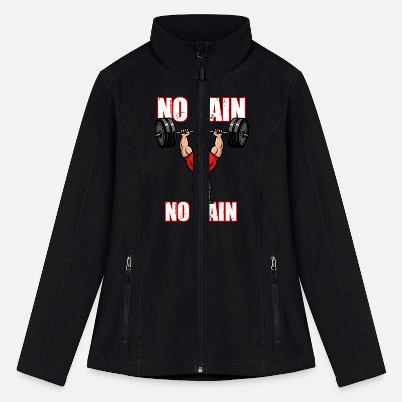 No Pain No Gain Barbell T-shirt