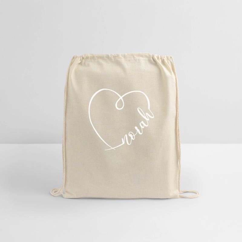 Norah Name Heart Calligraphy