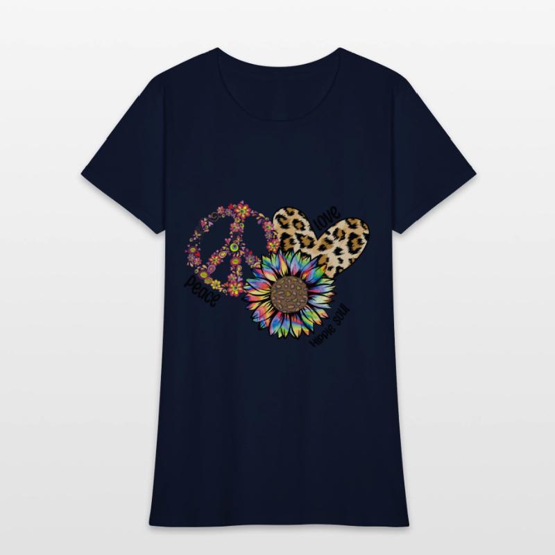 Peace Love Hippie Sublimation