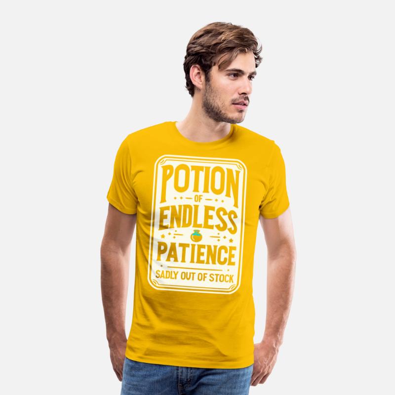 Potion of endless patience, sadly out of stock