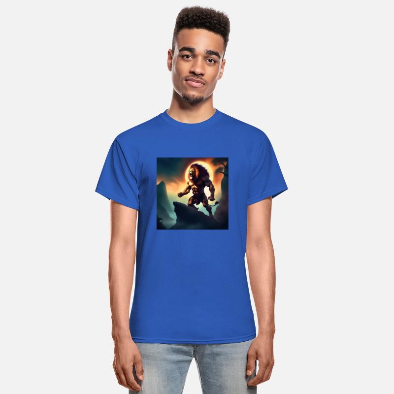 Powerful Mutant Human Lion Creature