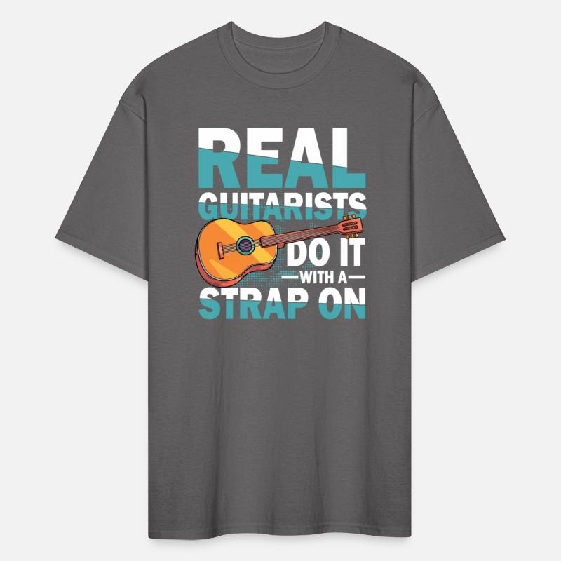 Real Guitarists Do It With A Strap On