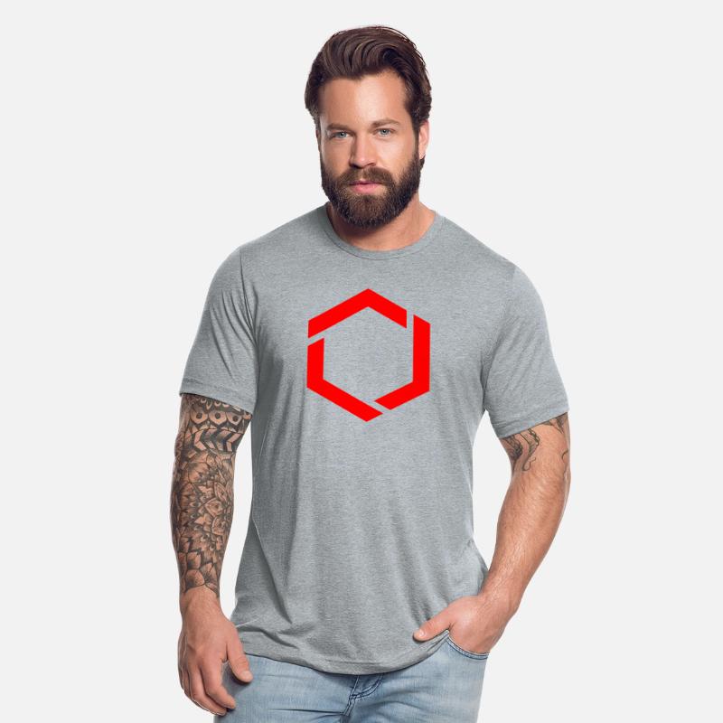 Red Hexagon Shape