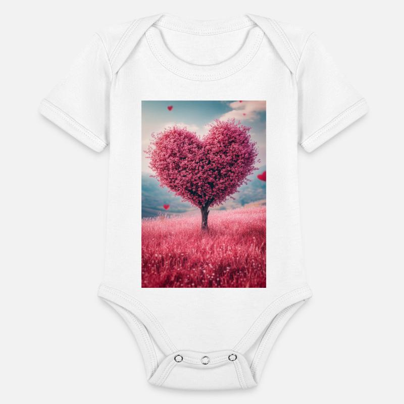 Romantic Heart Tree in Bloom