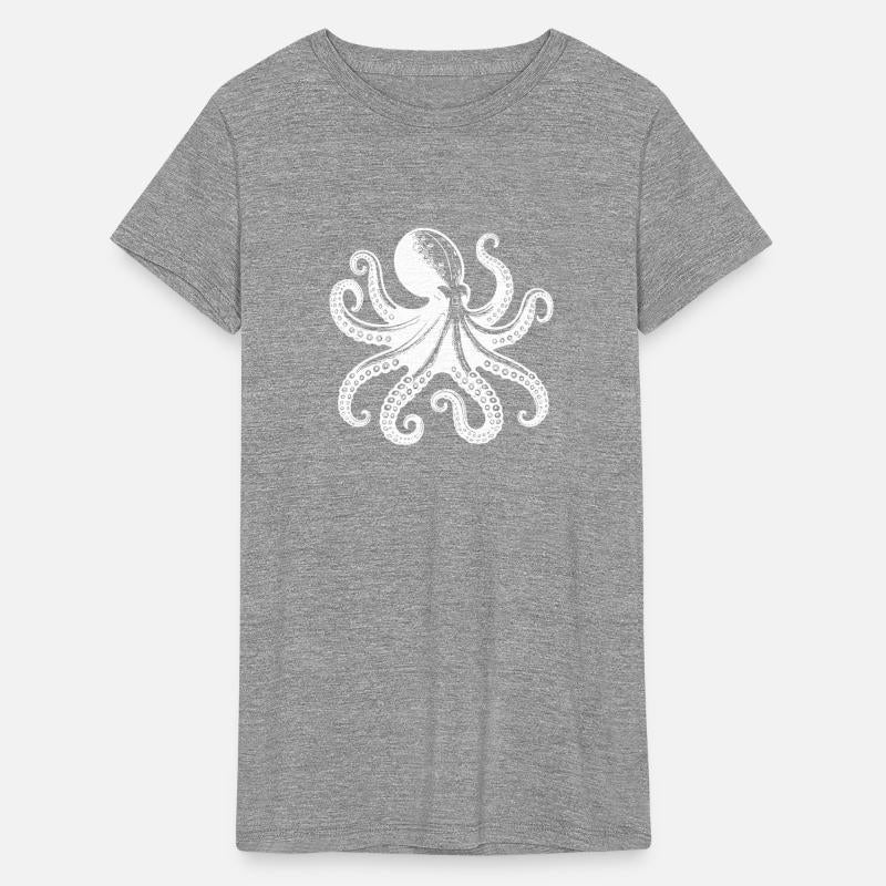 Scary Octopus Octopus With Eight Arms