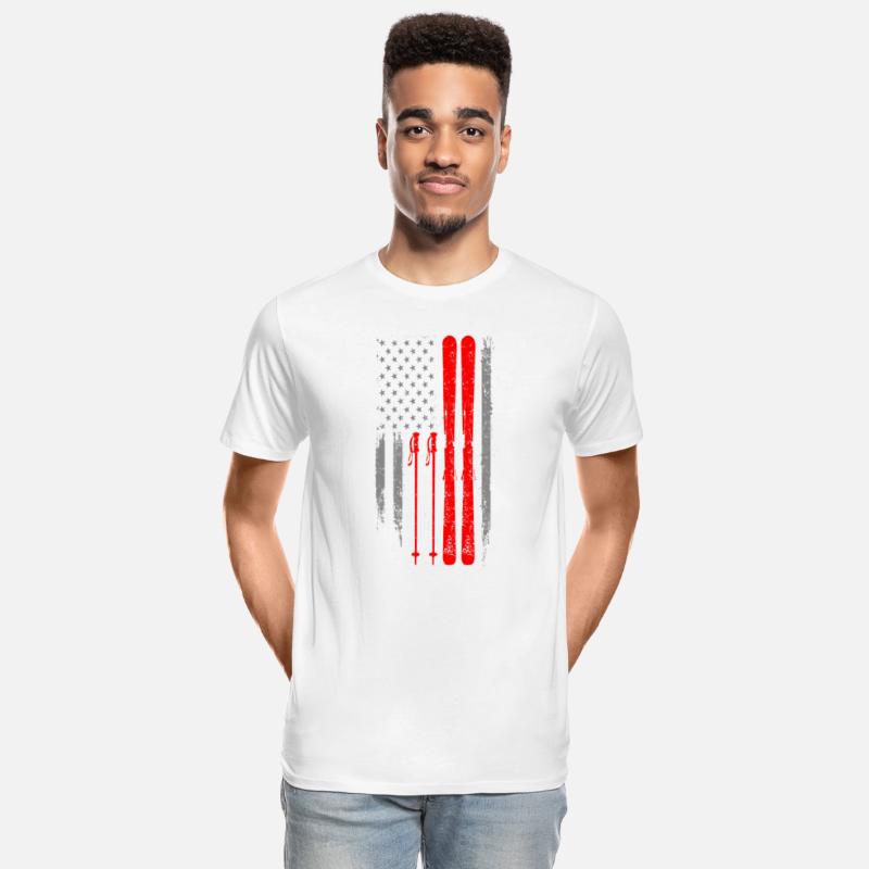 Skiing - Skiing - US ski T shirt