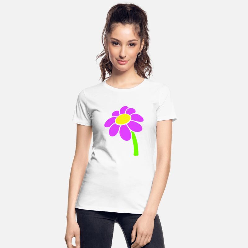Small Daisy Flower Purple Decorative Nature Design