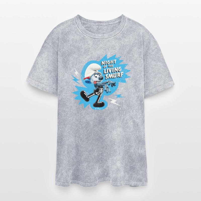 Smurfs Quote And Smurf In Skeleton Costume