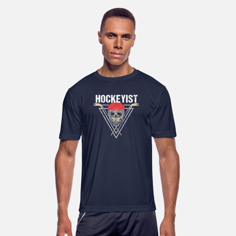 Spooky Hockey Player Enforcer Halloween Skull Bone