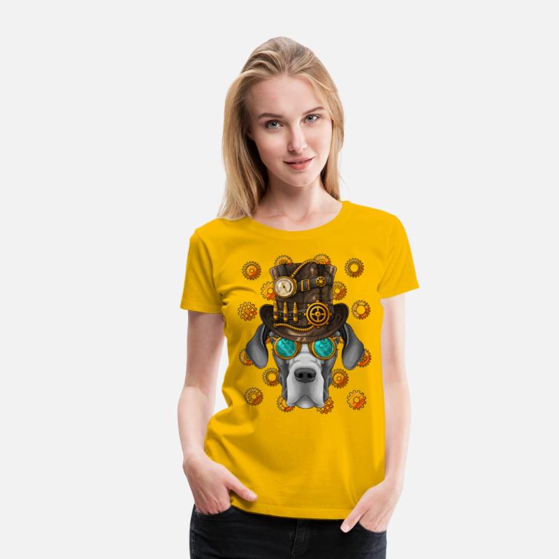 Steampunk Great Dane Medieval Victorian Steam Powe