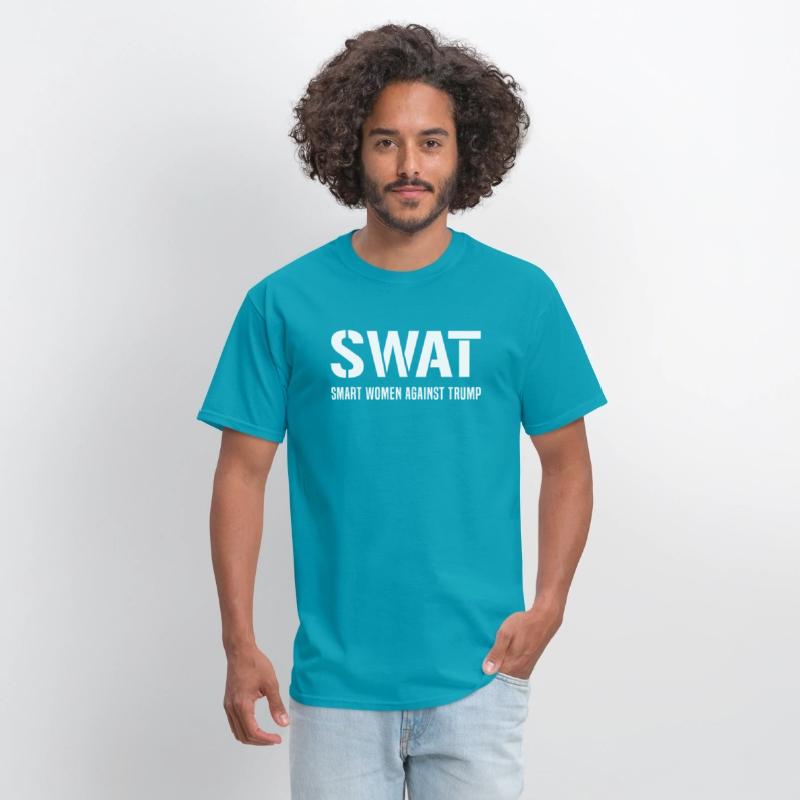 SWAT Smart Women Against Trump Shirt Funny Anti