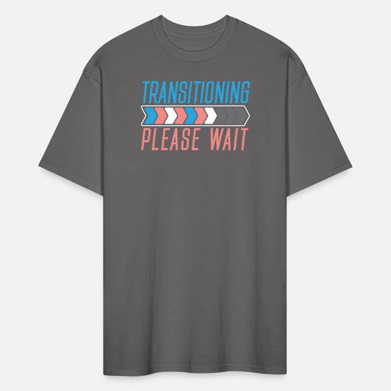 Transitioning Please Wait LGBTQ Pride Transgender