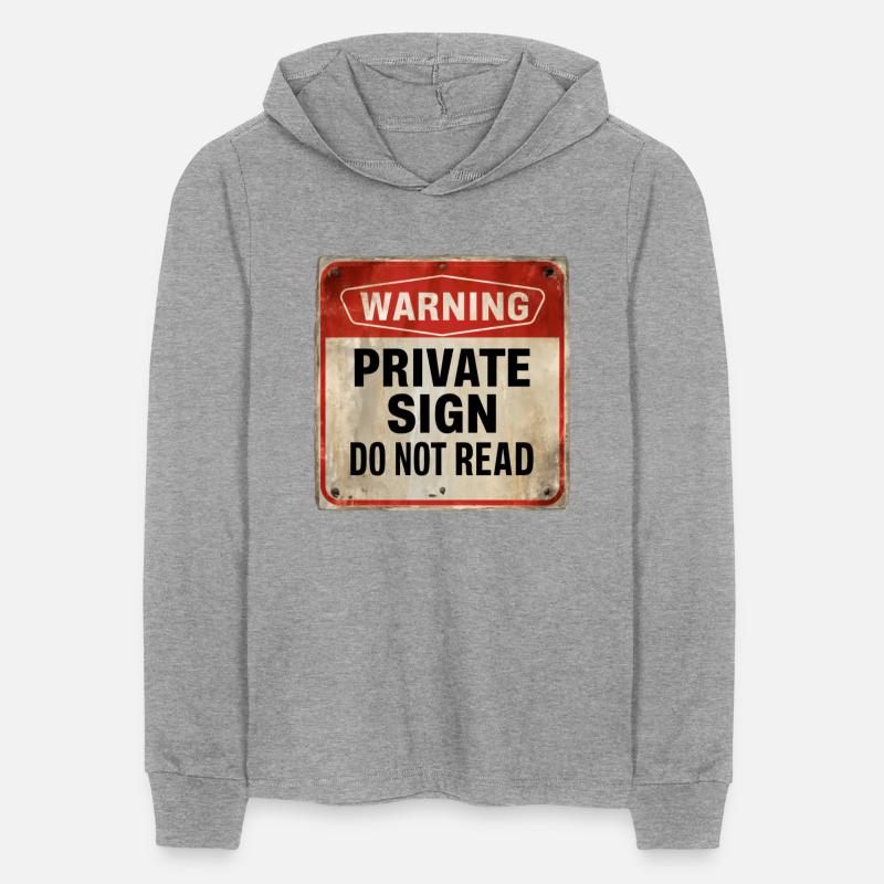 Warning Private Sign Do Not Read Caution Sign