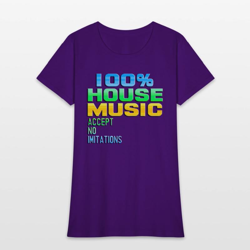 100% HOUSE MUSIC accept no imitations