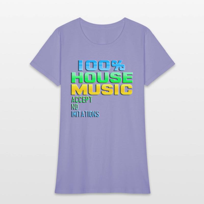100% HOUSE MUSIC accept no imitations