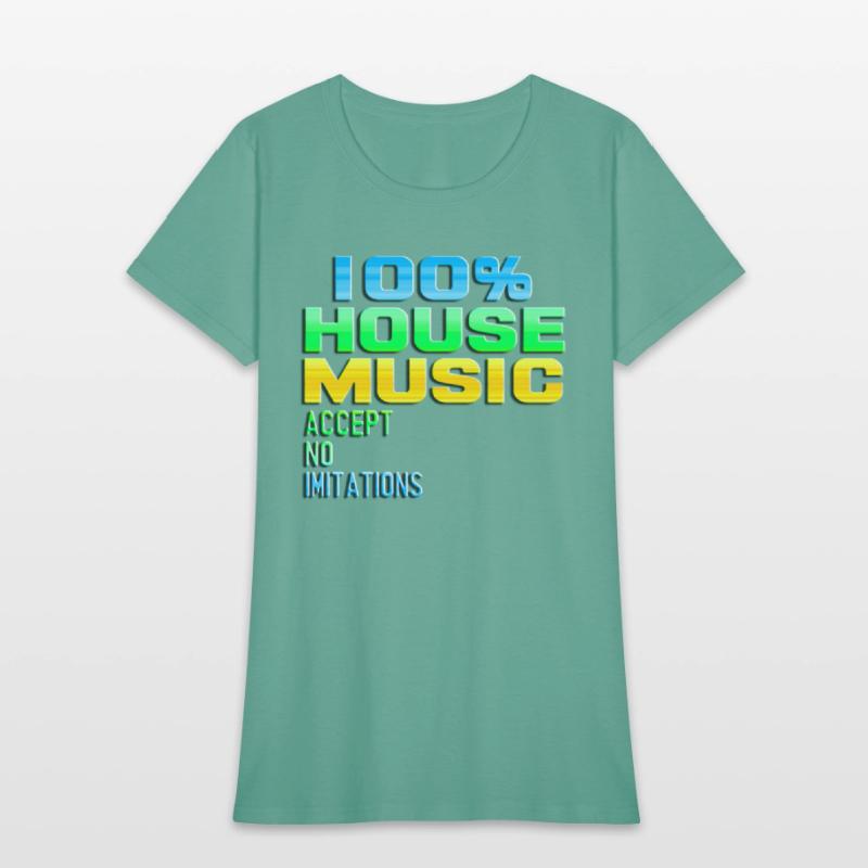 100% HOUSE MUSIC accept no imitations