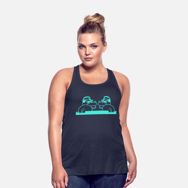 2 Cool DJ Hippos Two Party Animals Mixing Console