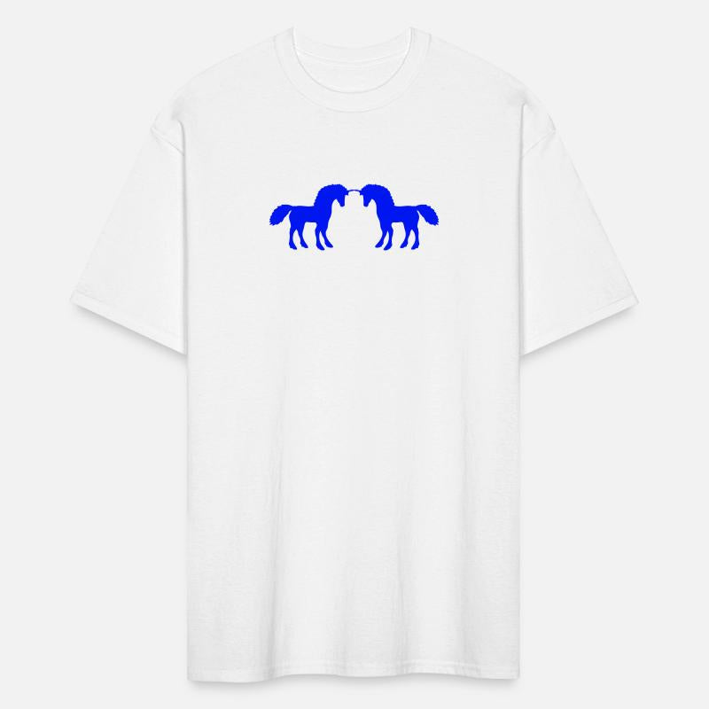 2 Unicorns Silhouette Battle Duel Team Friends Fun