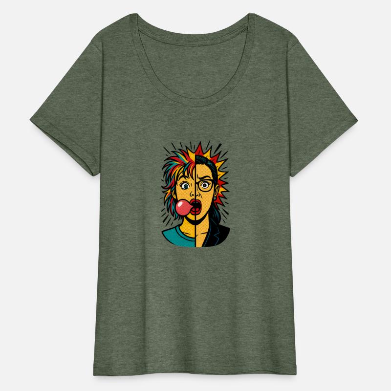 20250708 1417 Split Identity Pop Art simple com