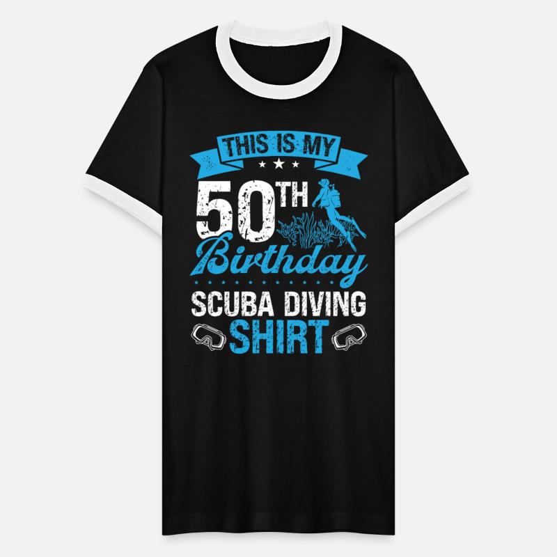 50th Birthday Scuba Diving Diver 50 Year Old