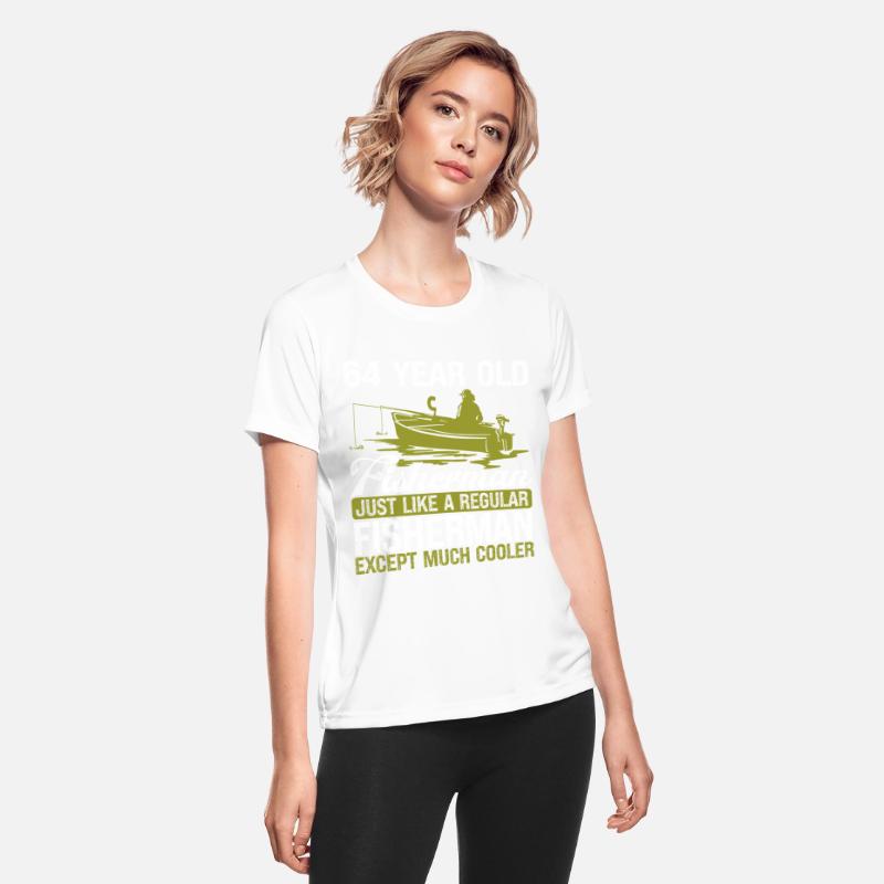 64 Year Old Fisherman Fishing Rod 64 Angler