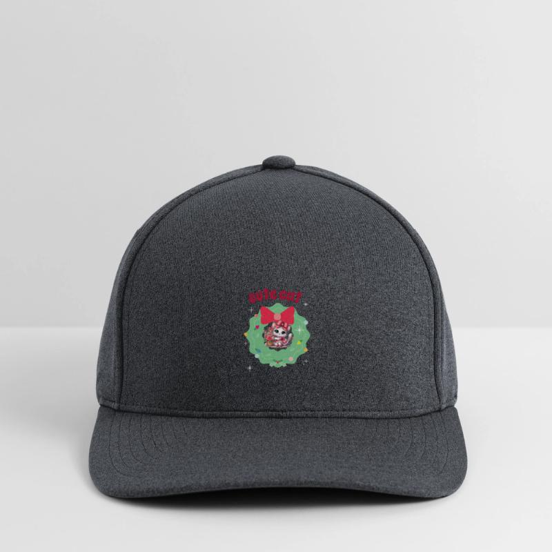 A Cute Cat in a Festive Frame